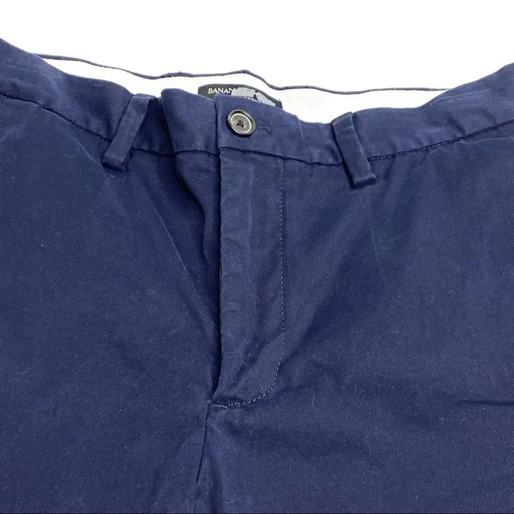 Banana Republic NWOT navy blue aiden shorts size 31 - Picture 3 of 13